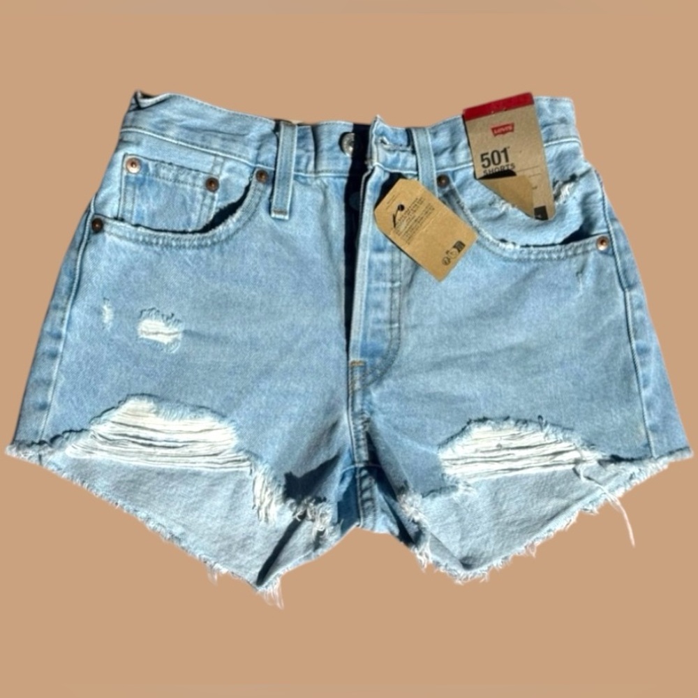 Levi's 501 Ojai Top Jean Shorts